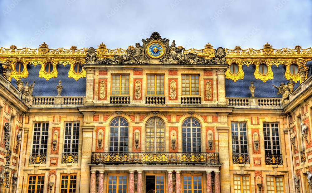 法国凡尔赛宫立面