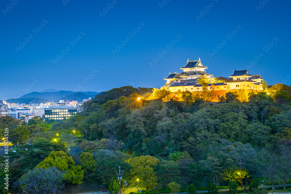 和歌山，城堡里的日本