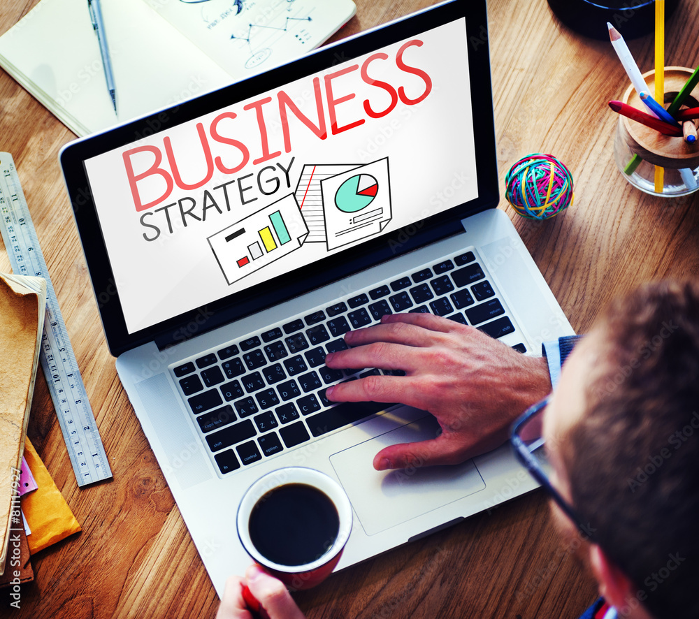 Business Strategy Analysis Solution Tactics Concept