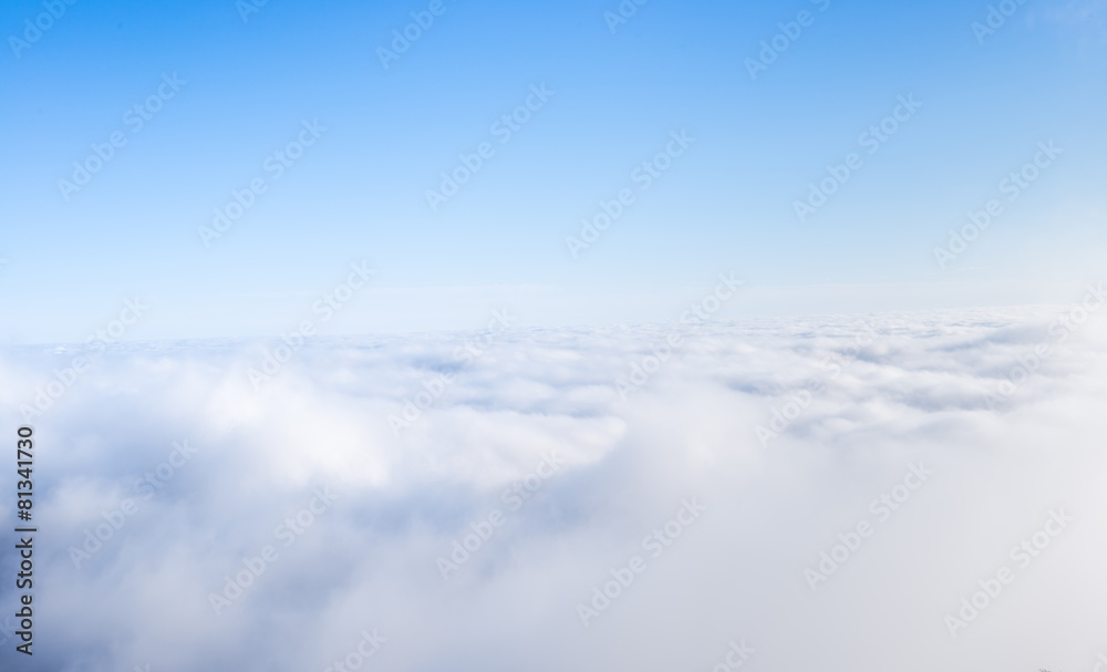 云海，冬季景观