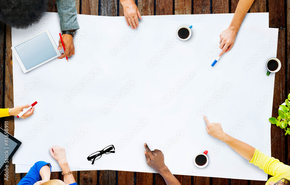 业务团队规划项目会议概念