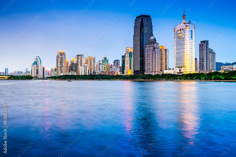 中国厦门城市景观