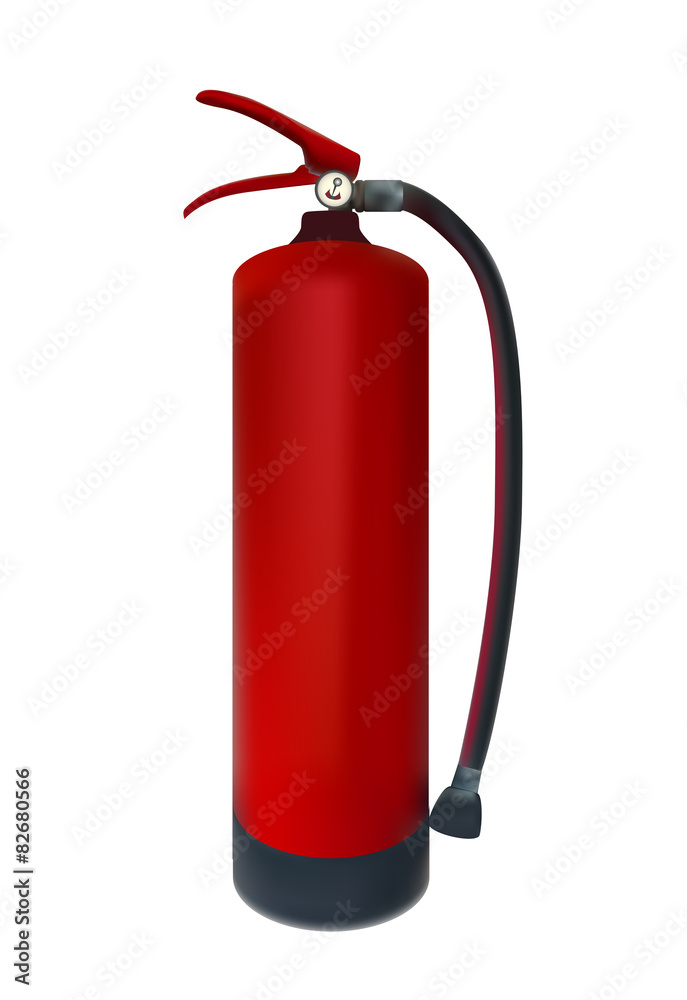 Fire Extinguisher Vector Illustration