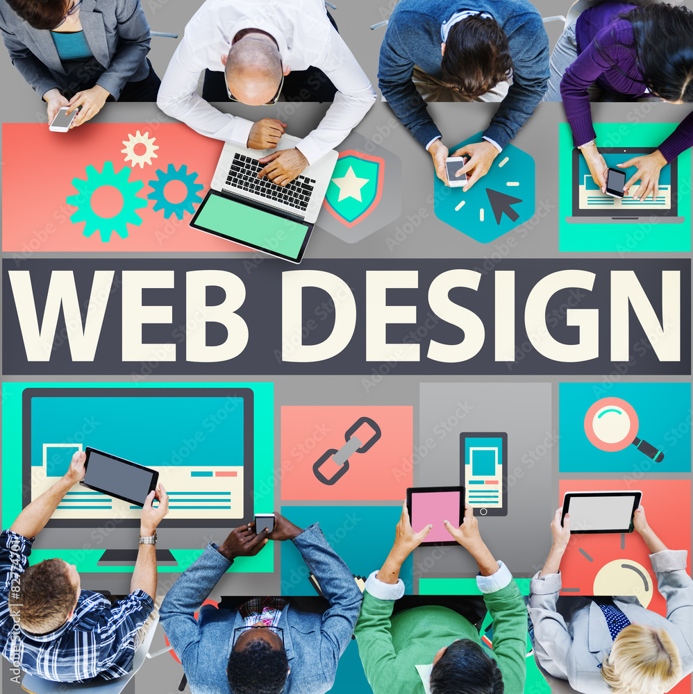 Web设计开发风格理念界面概念