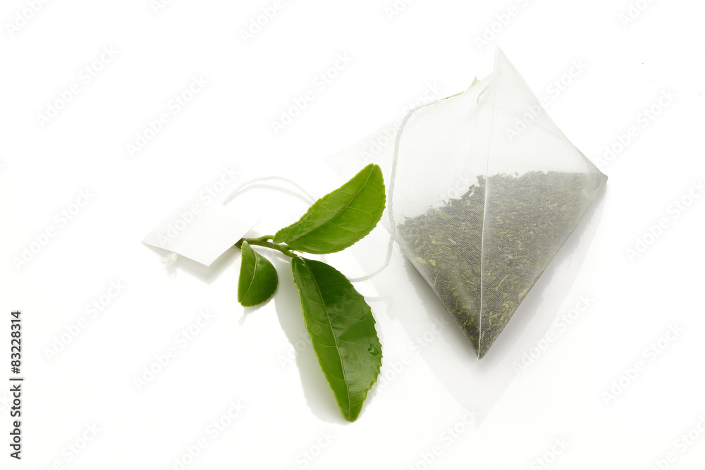 绿茶/袋泡茶和新鲜绿茶叶