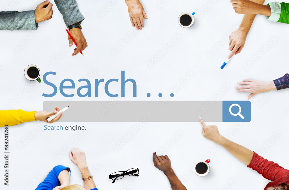 搜索浏览查找互联网搜索引擎概念