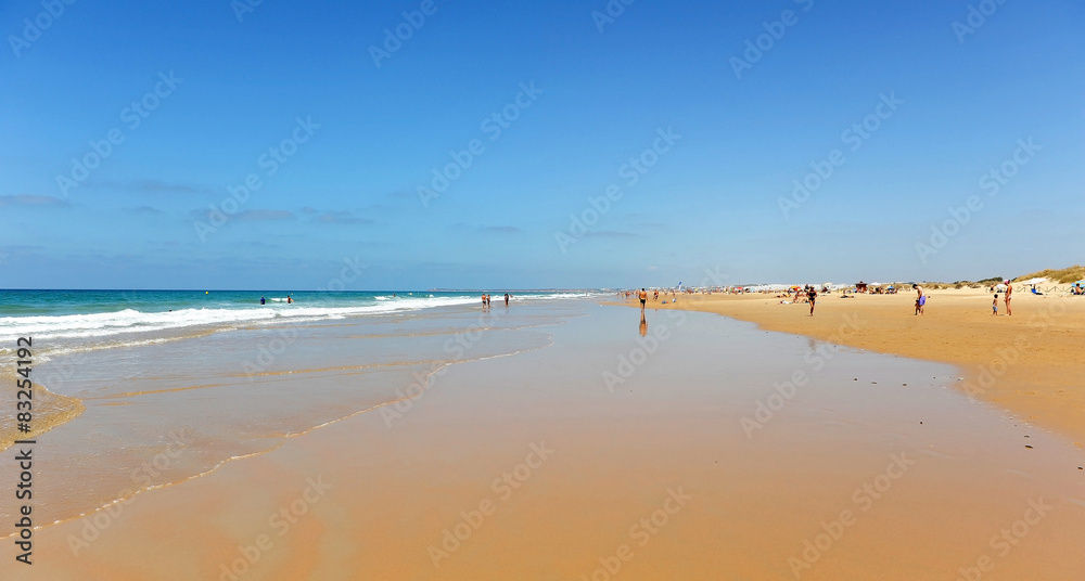 Playa El Palmar, Costa de Cádiz, Andalucía, España