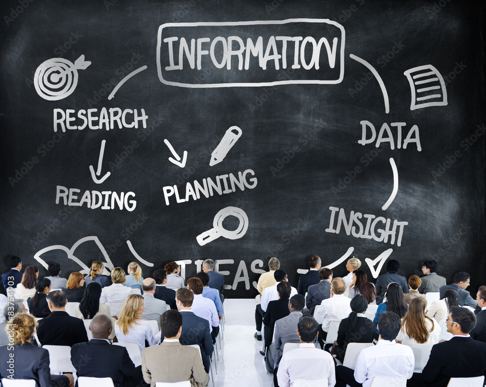 信息数据学习媒体规划概念