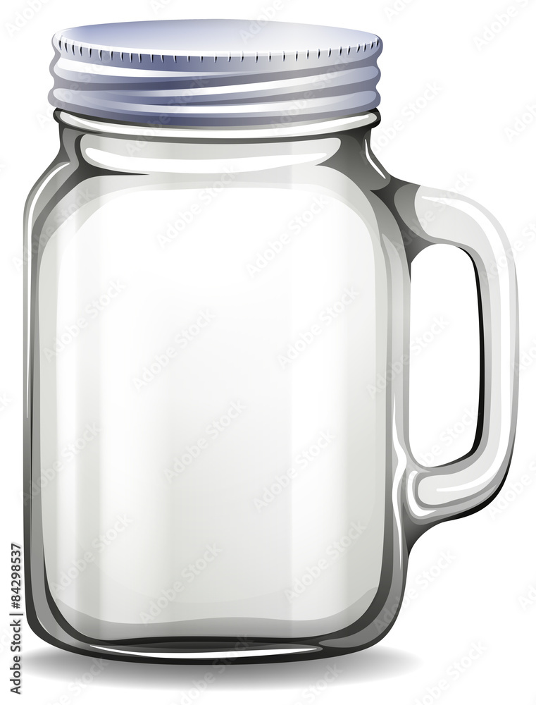 Glass jar
