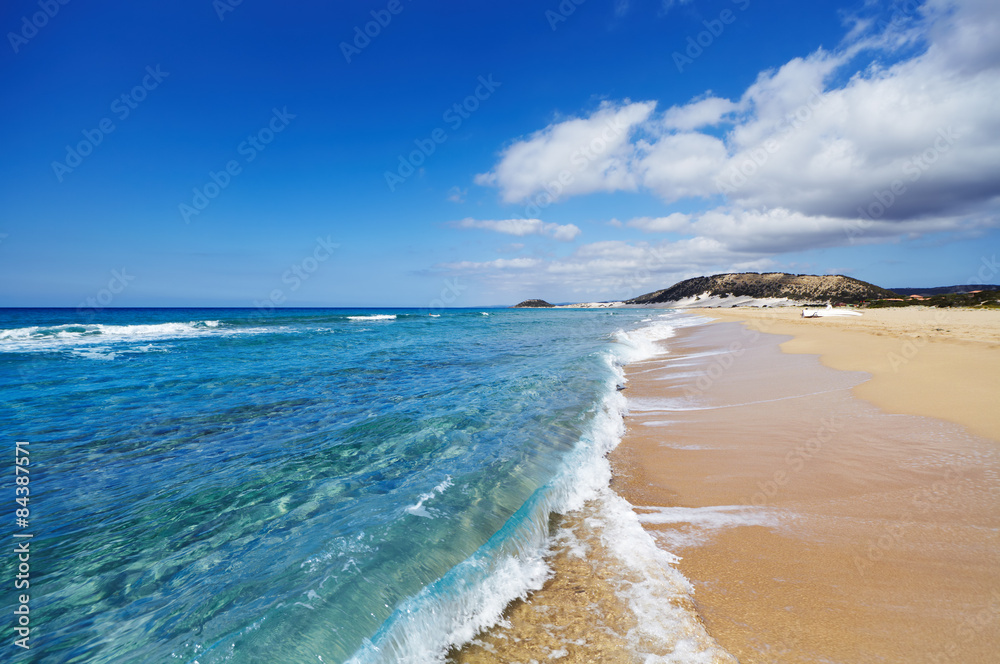 北塞浦路斯卡帕斯半岛黄金海滩