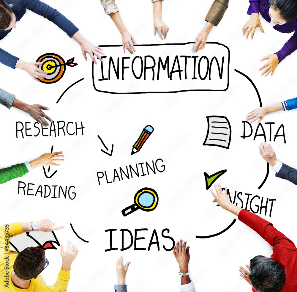 信息数据学习媒体规划概念