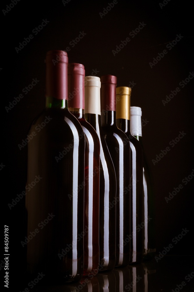 葡萄酒，酒瓶，软木。