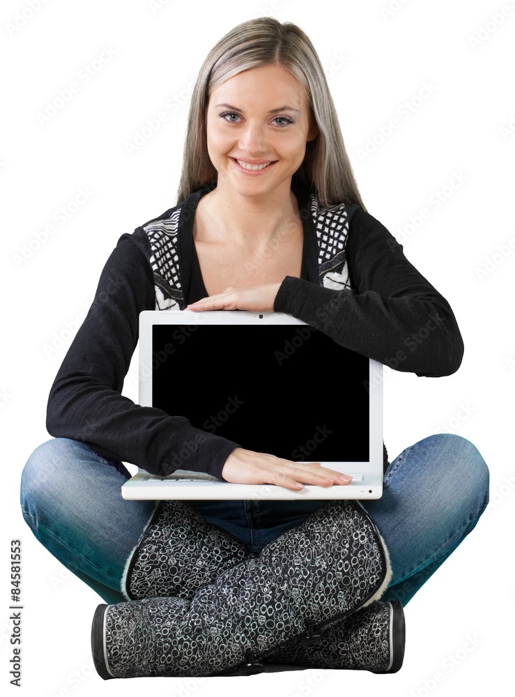 青少年，笔记本电脑，电脑。