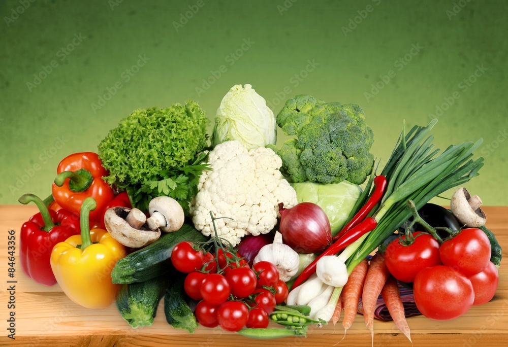 蔬菜、食物、健康饮食