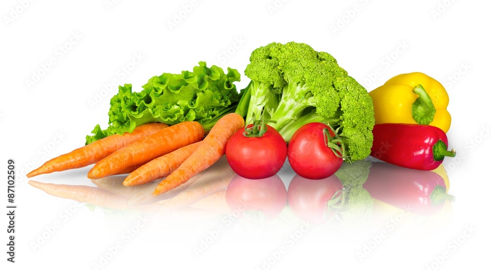 蔬菜，新鲜，隔离。