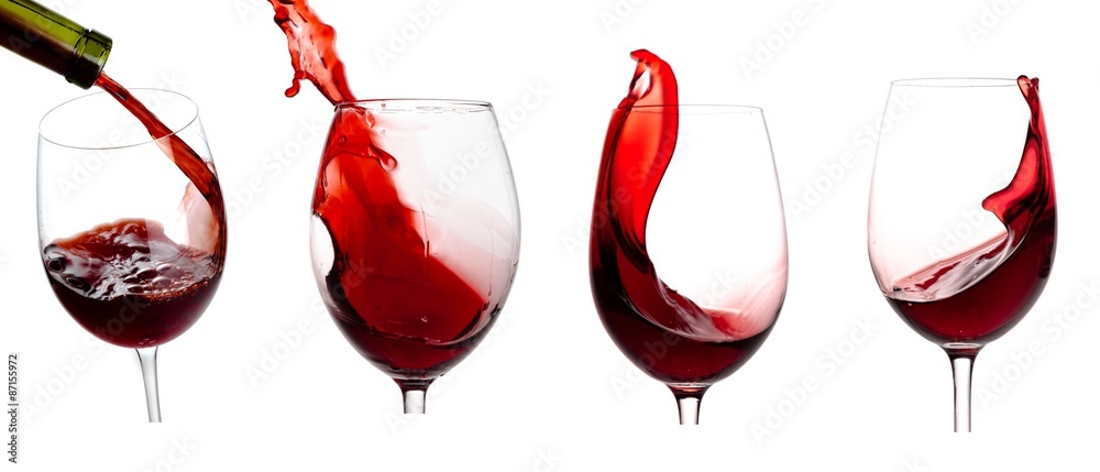 葡萄酒，酒杯，酒瓶。