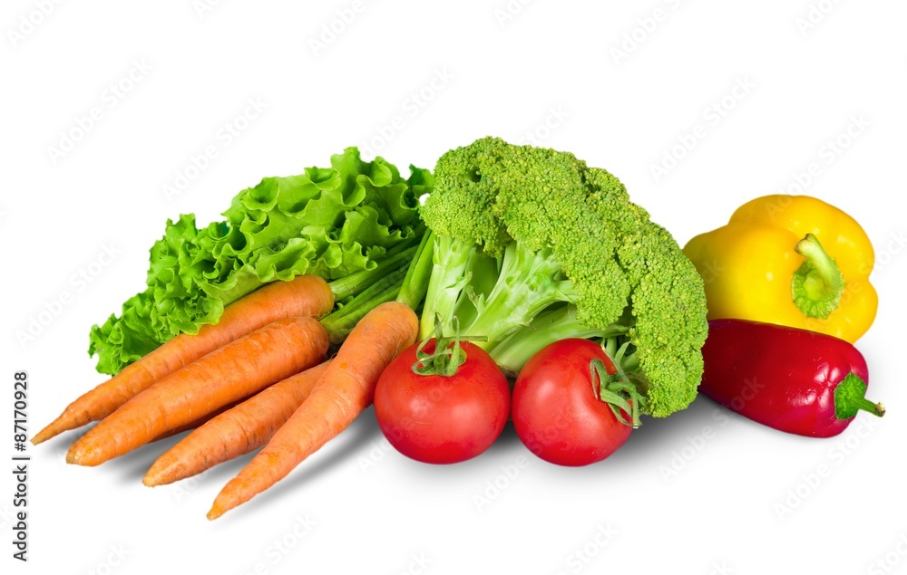 蔬菜，新鲜，隔离。