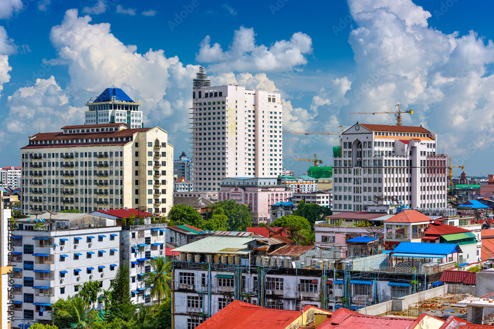 Yangon Skyline