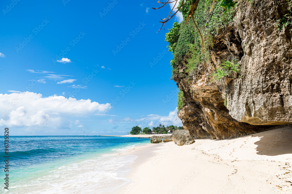 巴厘岛白沙热带海滩