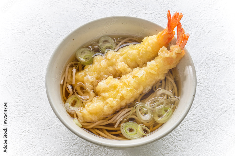 年越し蕎麦　Common tempura soba