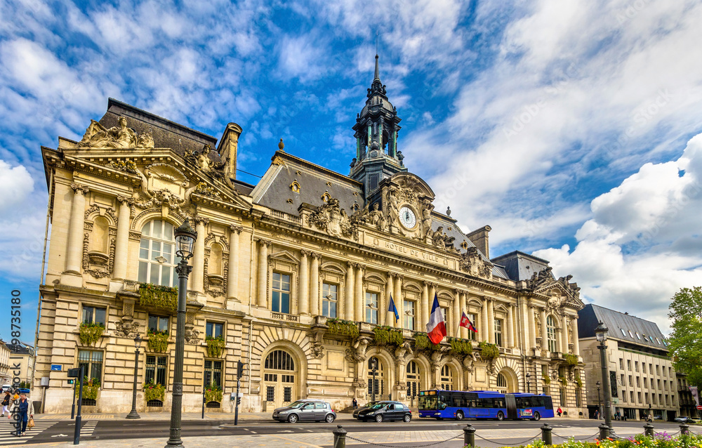 Tours市政厅-法国，地区中心