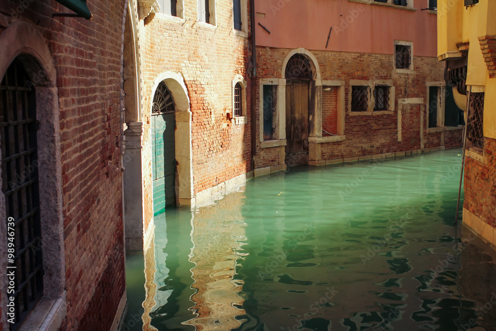 Water street canal in Venice italy.JPG