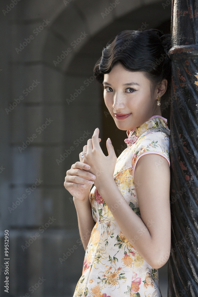 A beautiful young woman in 1930s Shanghai