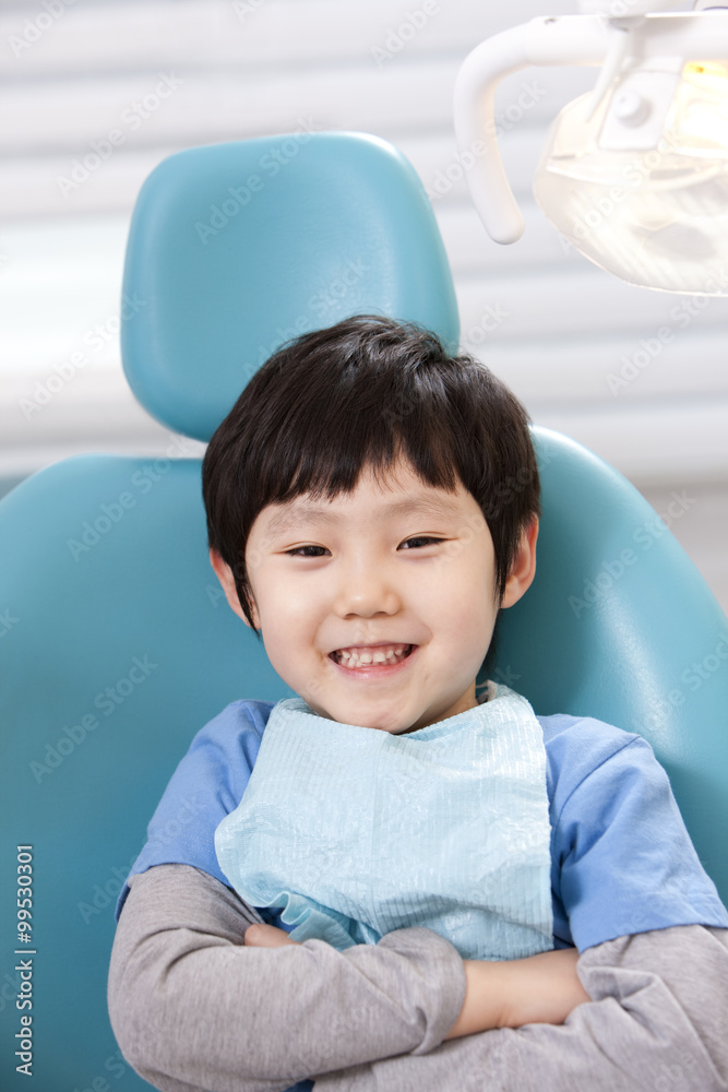 牙科诊所的小病人