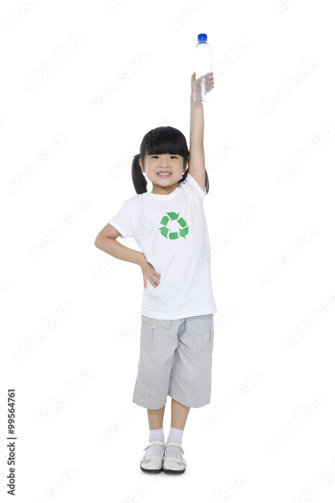 环保儿童肖像