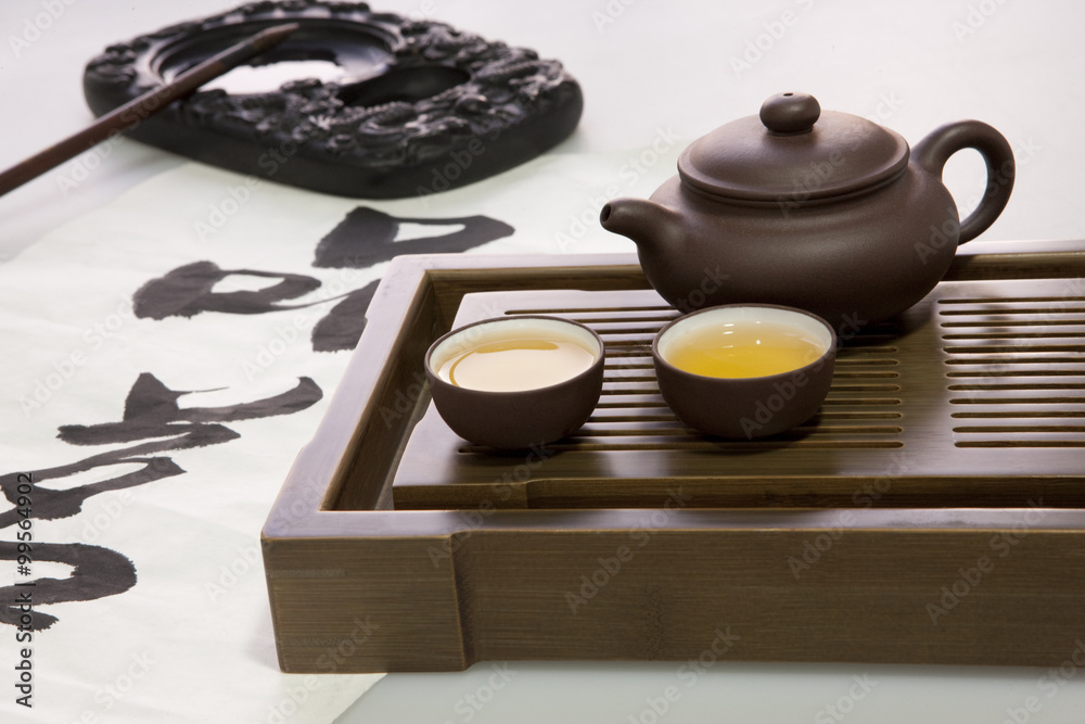 茶具与中国书法