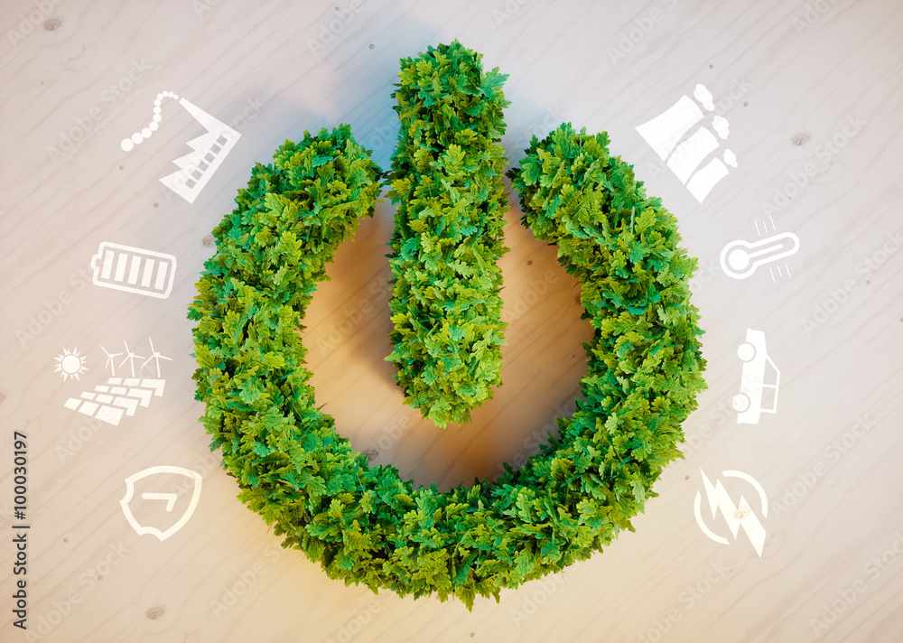 清洁绿色生态能源理念