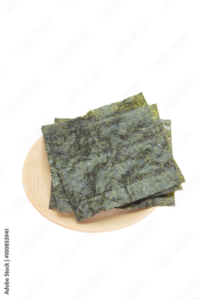 Nori，日本可食用海藻，用作寿司和卷寿司的包装