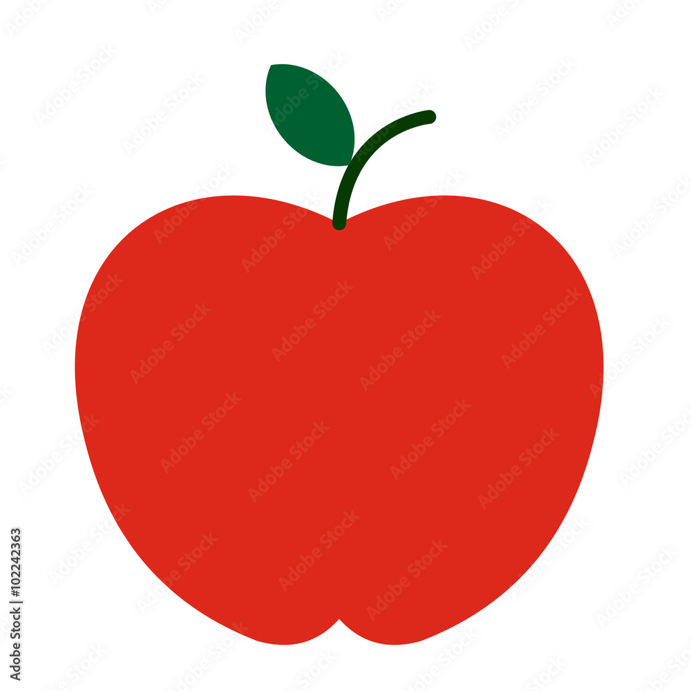 苹果平面图标