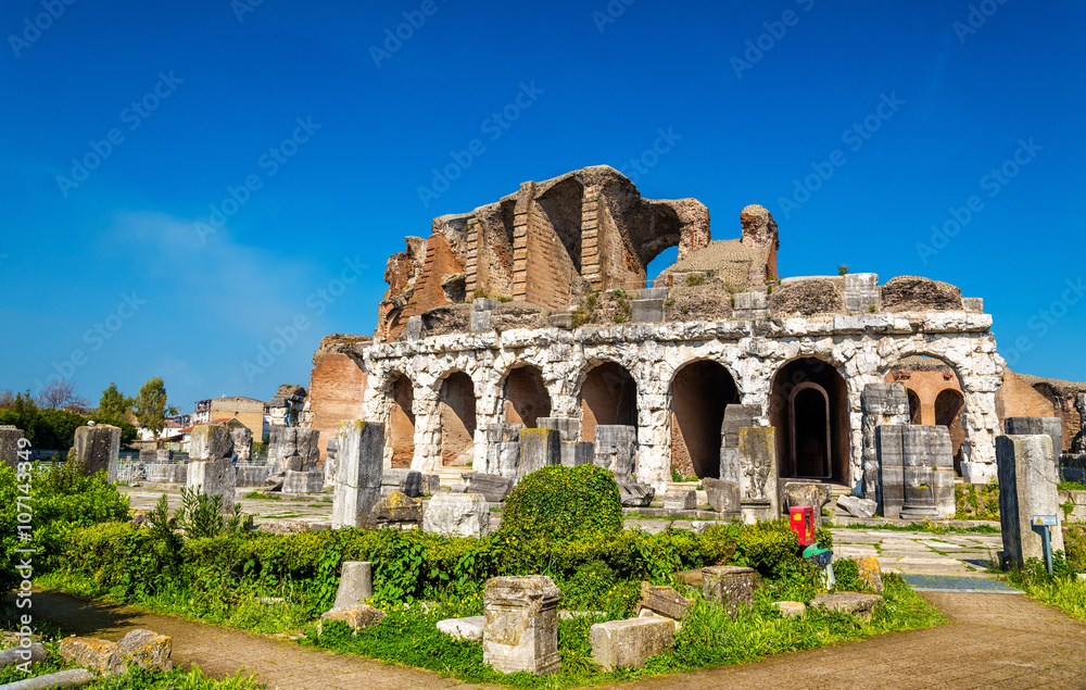 The Amphitheater of Capua, the second biggest roman amphitheater