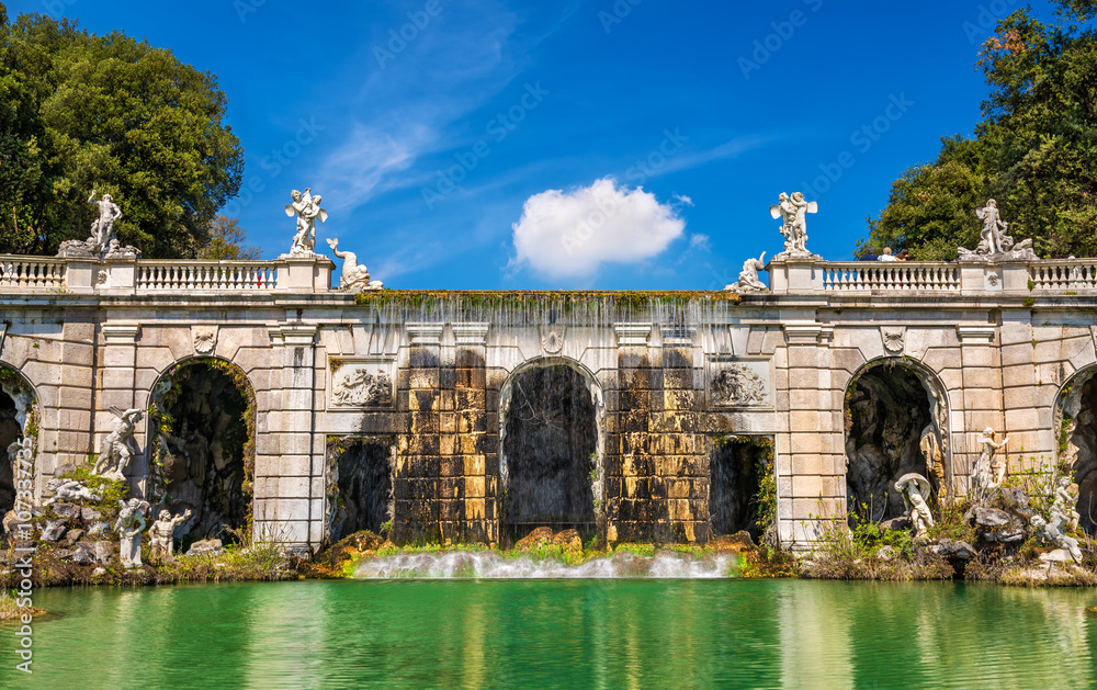 卡塞塔王宫的Fontana di Eolo
