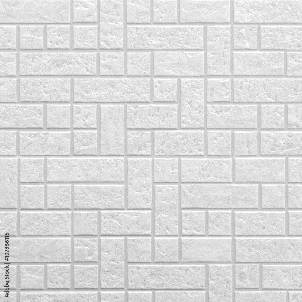 White modern wall tile background and texture