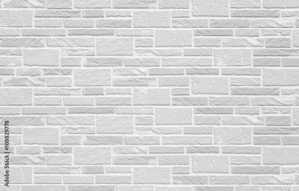 现代白色混凝土瓷砖墙背景……