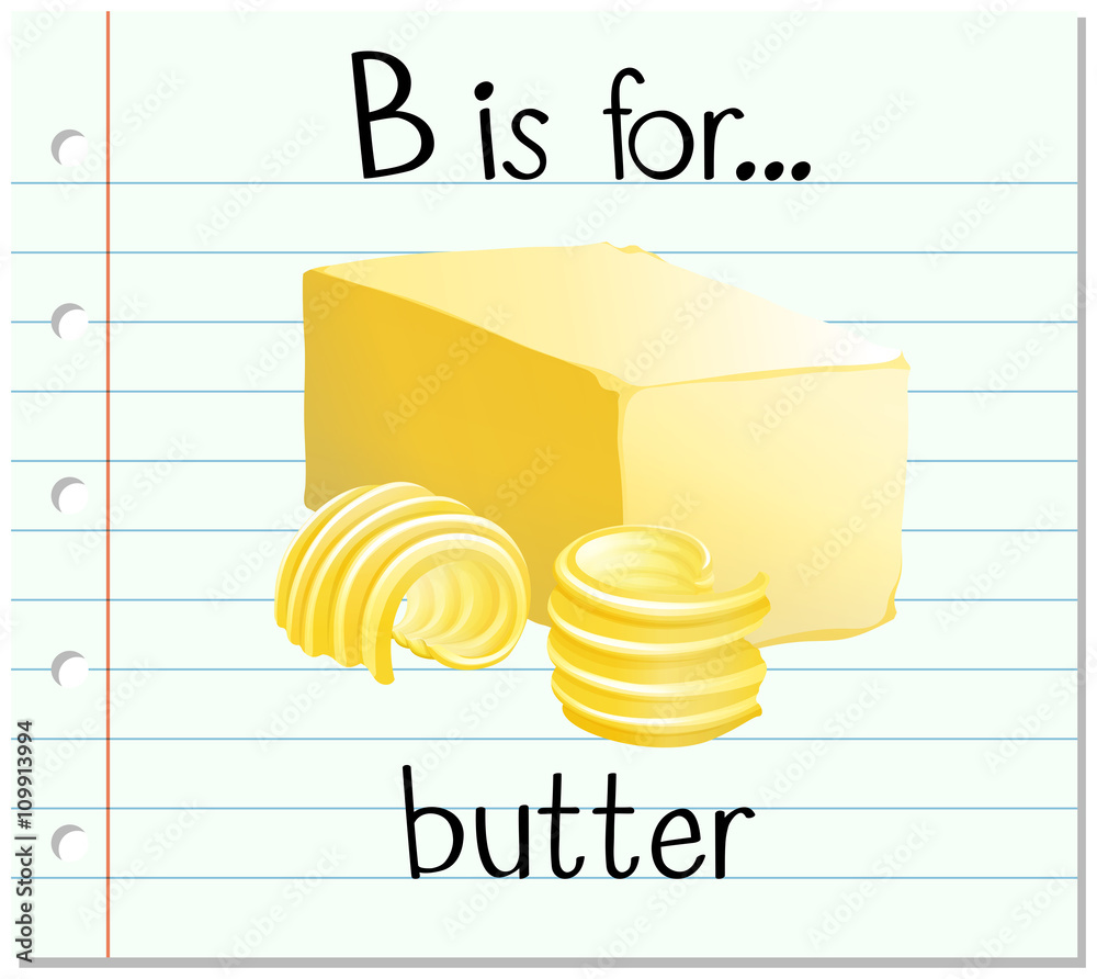 字母表b代表黄油