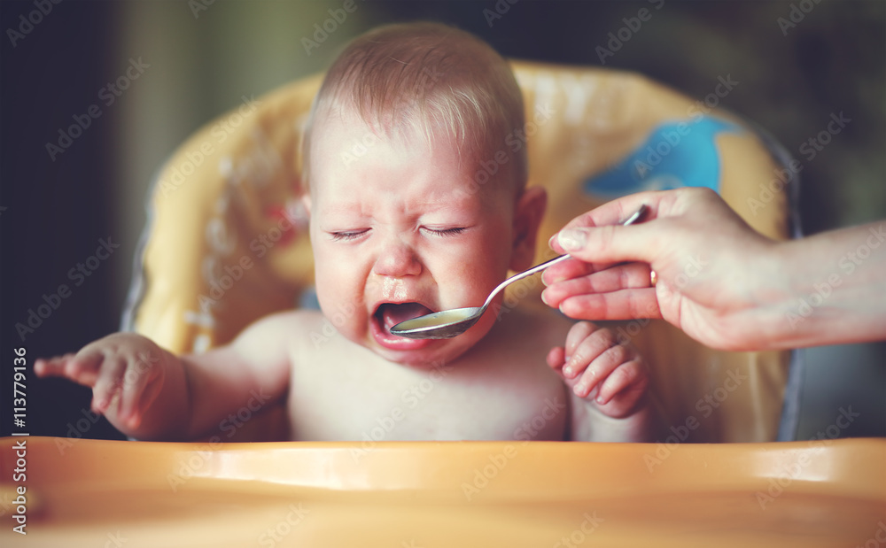 婴儿哭闹、任性、拒绝进食