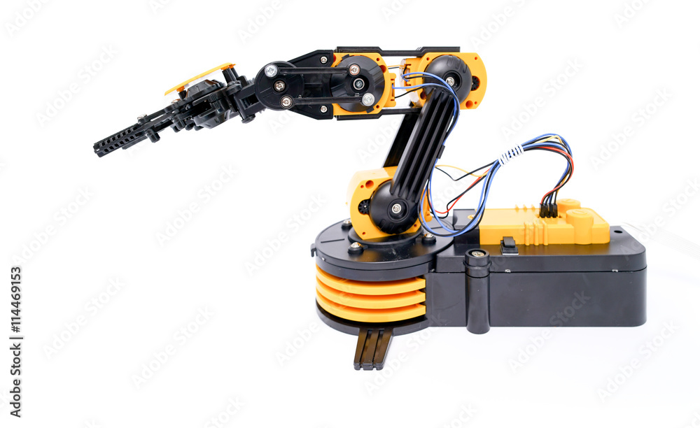 工业机器人手臂机械手塑料模型