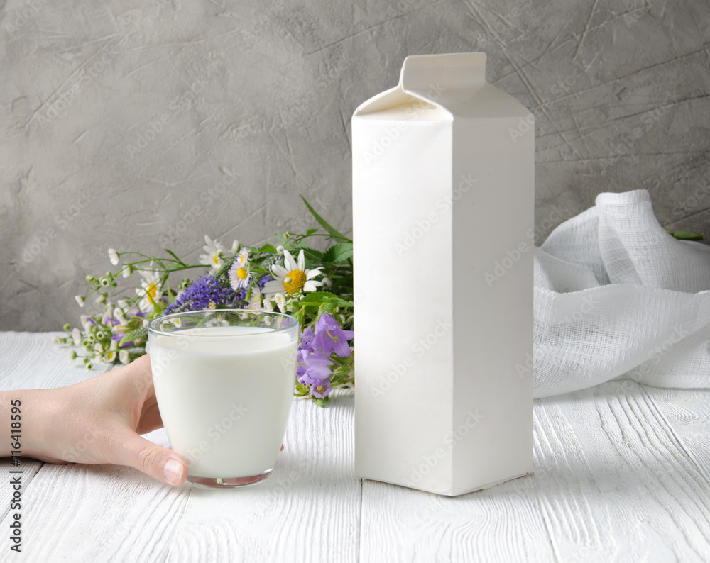–£–ø–∞–∫–æ–≤–∫–∞ –º–æ–ª–æ–∫–∞. packaging. Fram milk with flowers