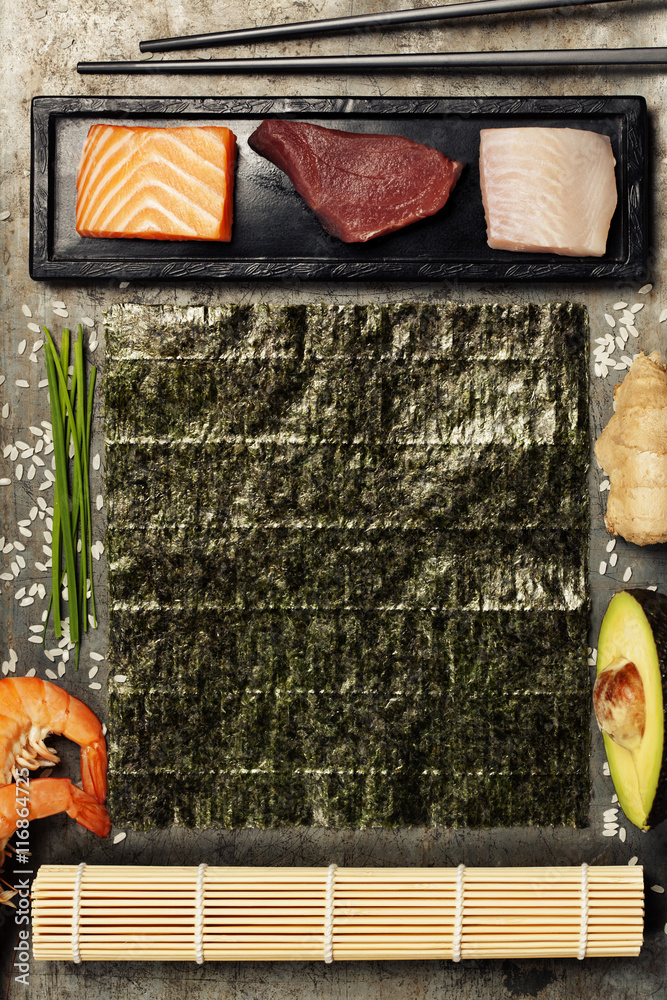 生鱼片和寿司原料的种类