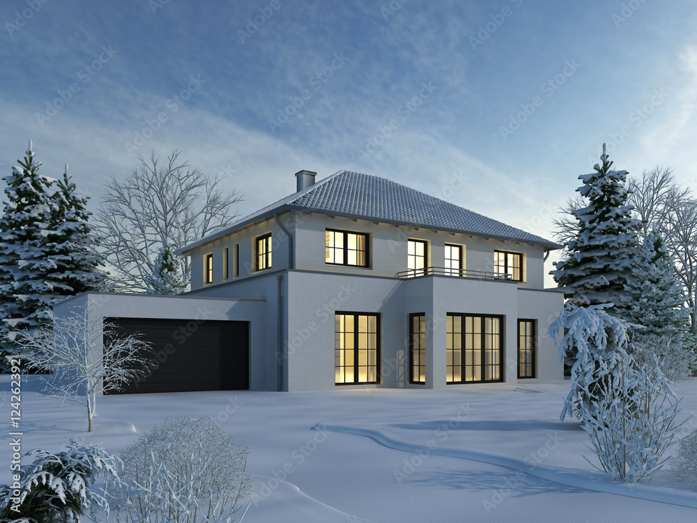 Haus Klassik冬季1号