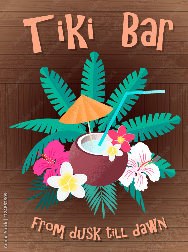 Tiki bar Poster From dusk till dawn