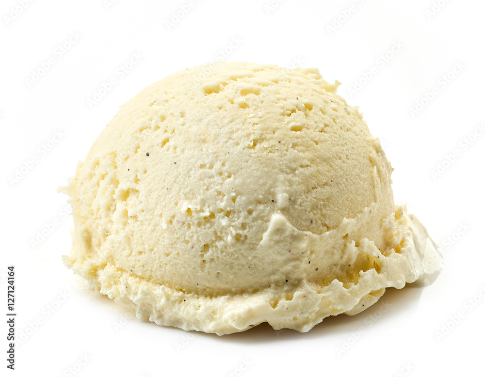 香草冰淇淋球