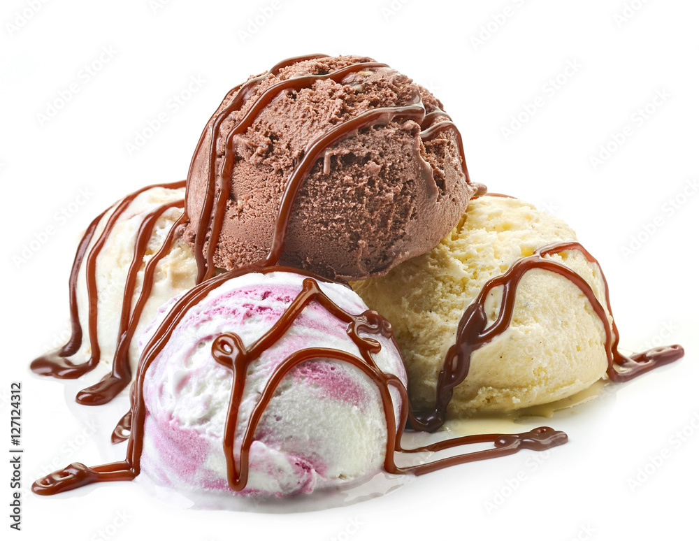 各种冰淇淋球
