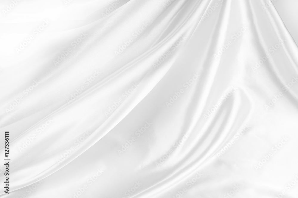 白色丝绸质感奢华线条背景