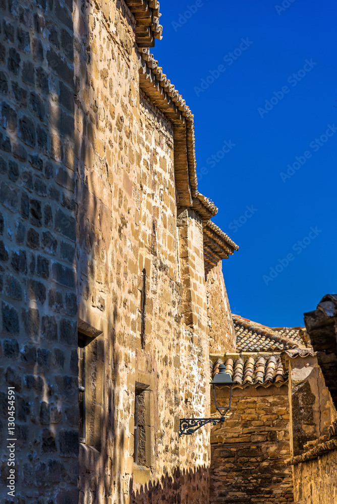 Historical buildings in Baeza, Spain