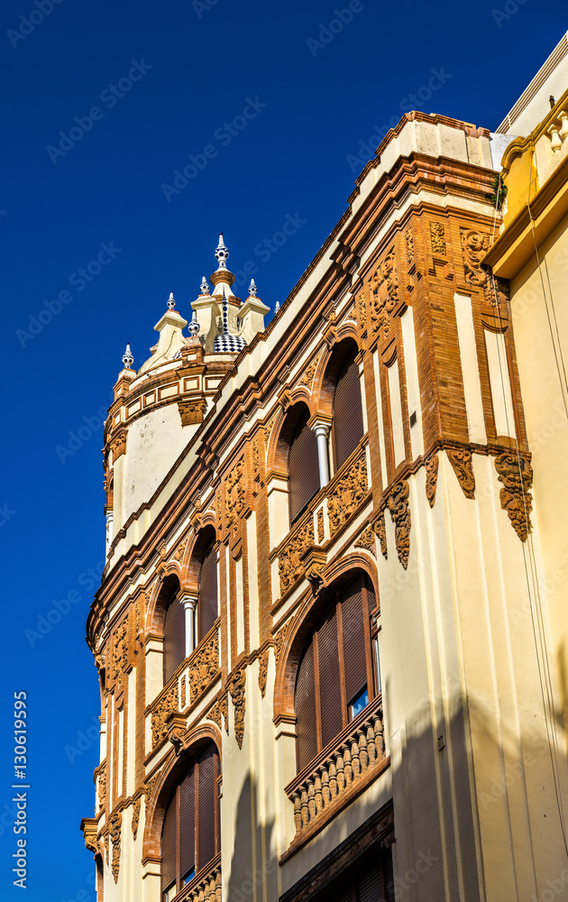 Casa Ocana Carrascosa, a historic building in Seville, Spain. Built in 1929