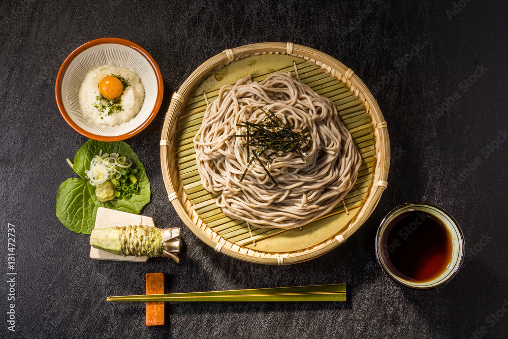 天ぷら蕎麦　 soba set that Japanese noodles